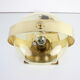 Preciosa Gold Wall Lamp or Table Lamp / Kamenický Šenov, 1970s