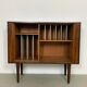 Danish Tambour Door Cabinet by Kai Kristiansen in Palisander 1960s