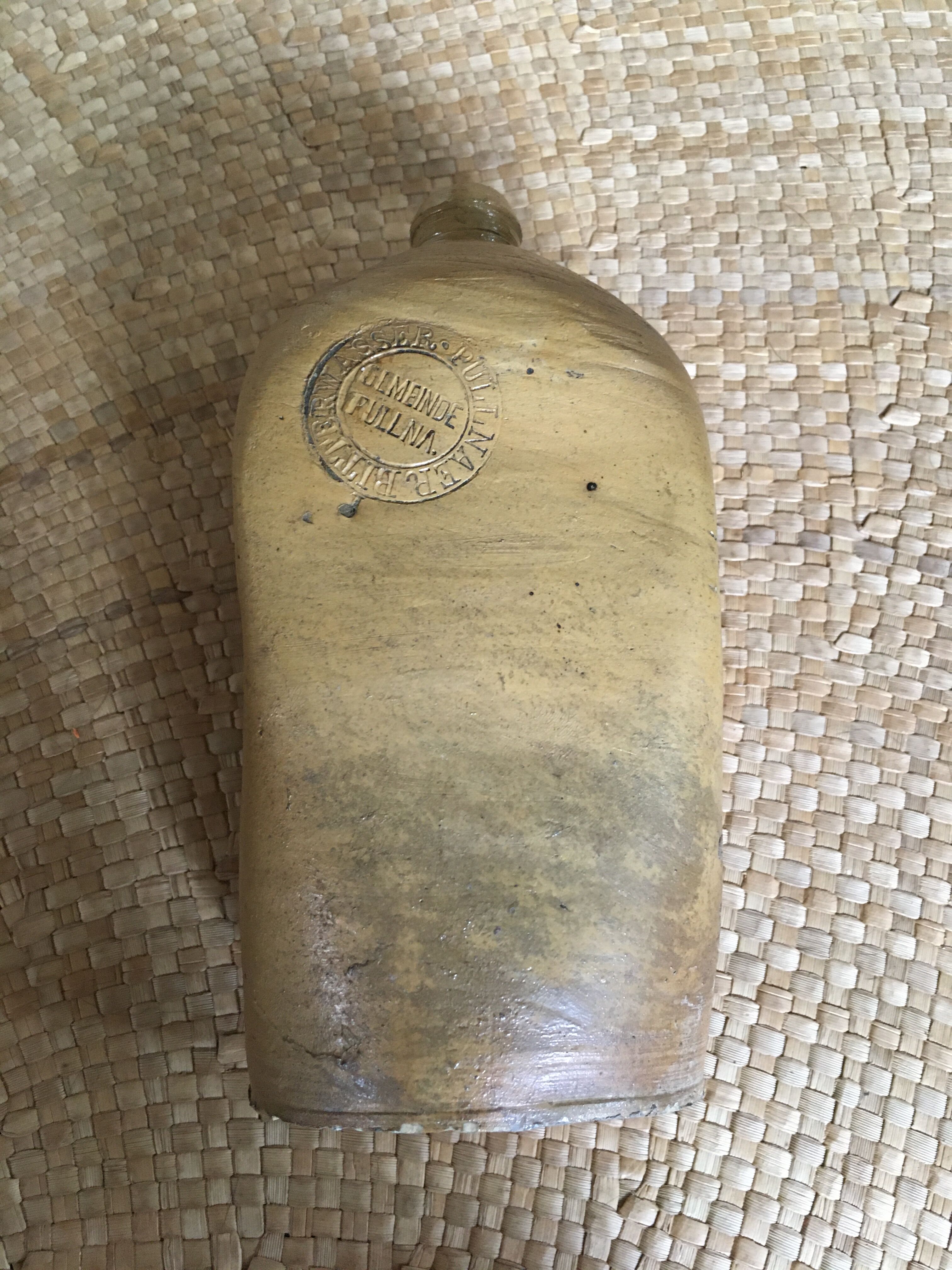 Sandstone bottle