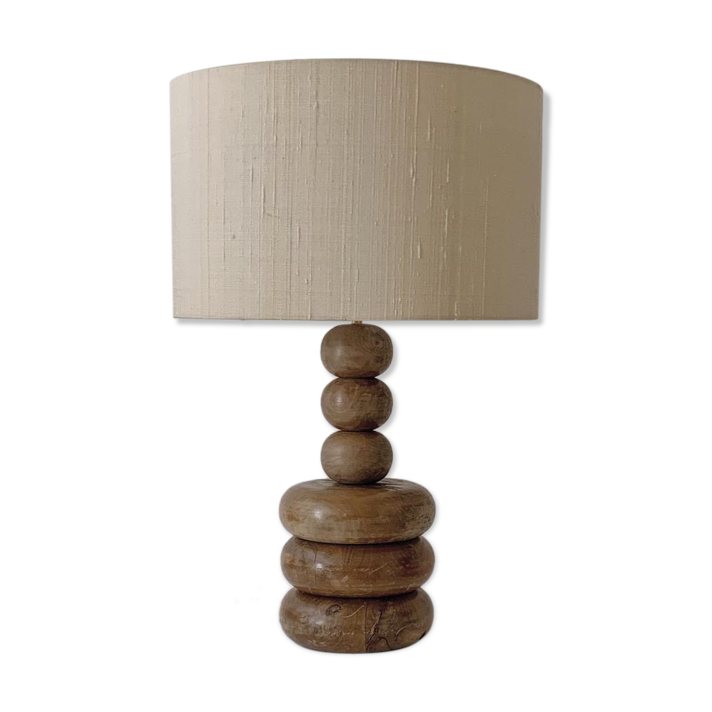 Modernist wooden lamp, 1960s