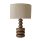 Modernist wooden lamp, 1960s