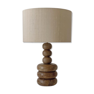Modernist wooden lamp, 1960s