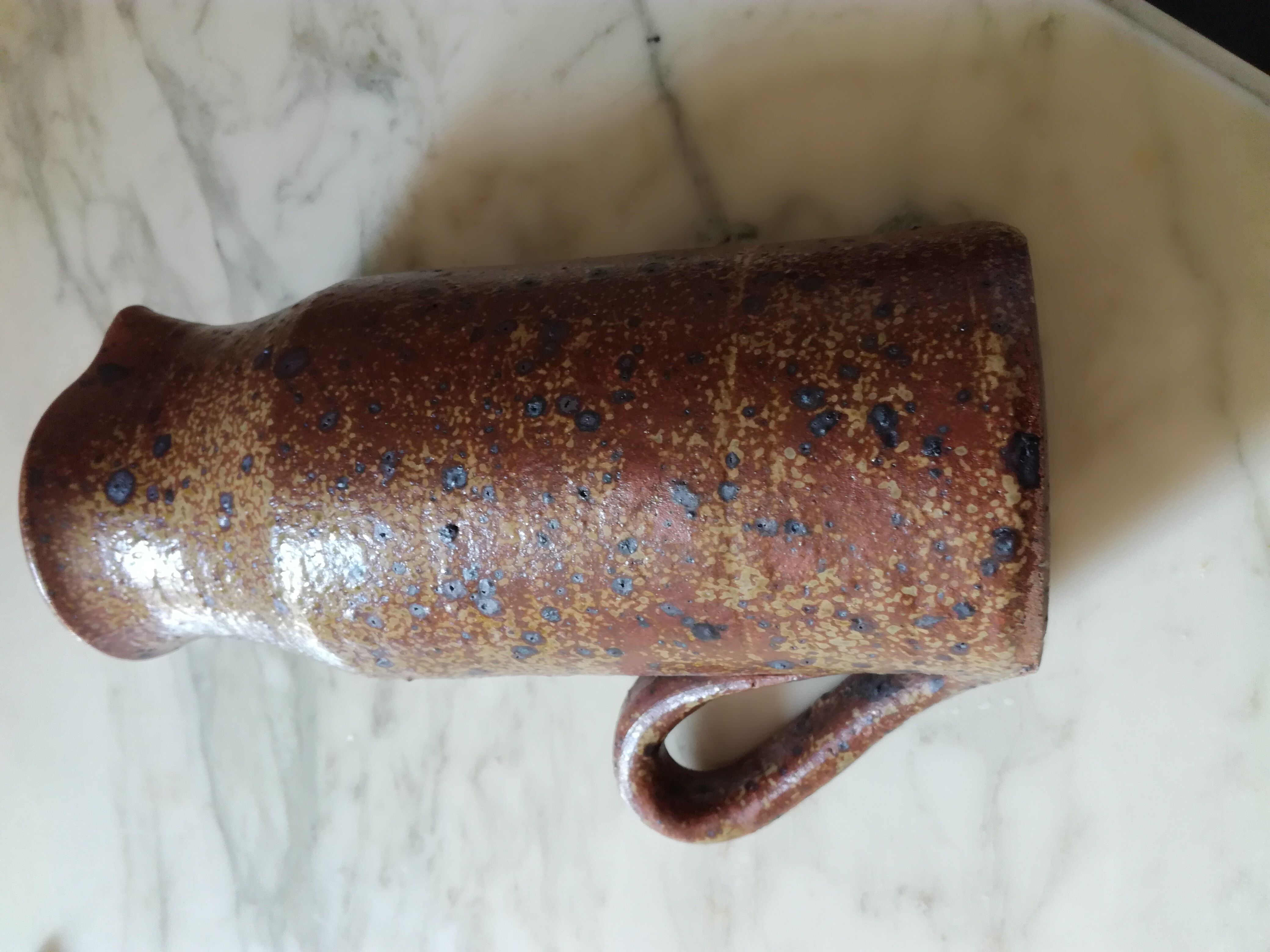 Stoneware vase wild Wabi sabi