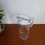 Crystal water broc Baccarat - model cote d'azur - Signed