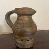 Ceramic pitcher by Agnès Escala Vallauris 60s