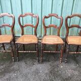 Louis Philippe style beech chairs