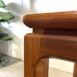 Danish teak coffee table, Aksjel Kjersgaard style