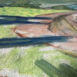 watercolor on canvas, 1940s/1950s, 20th century.