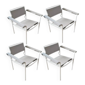 Set of 4 armchairs 109 Giandomenico Belotti for Alias