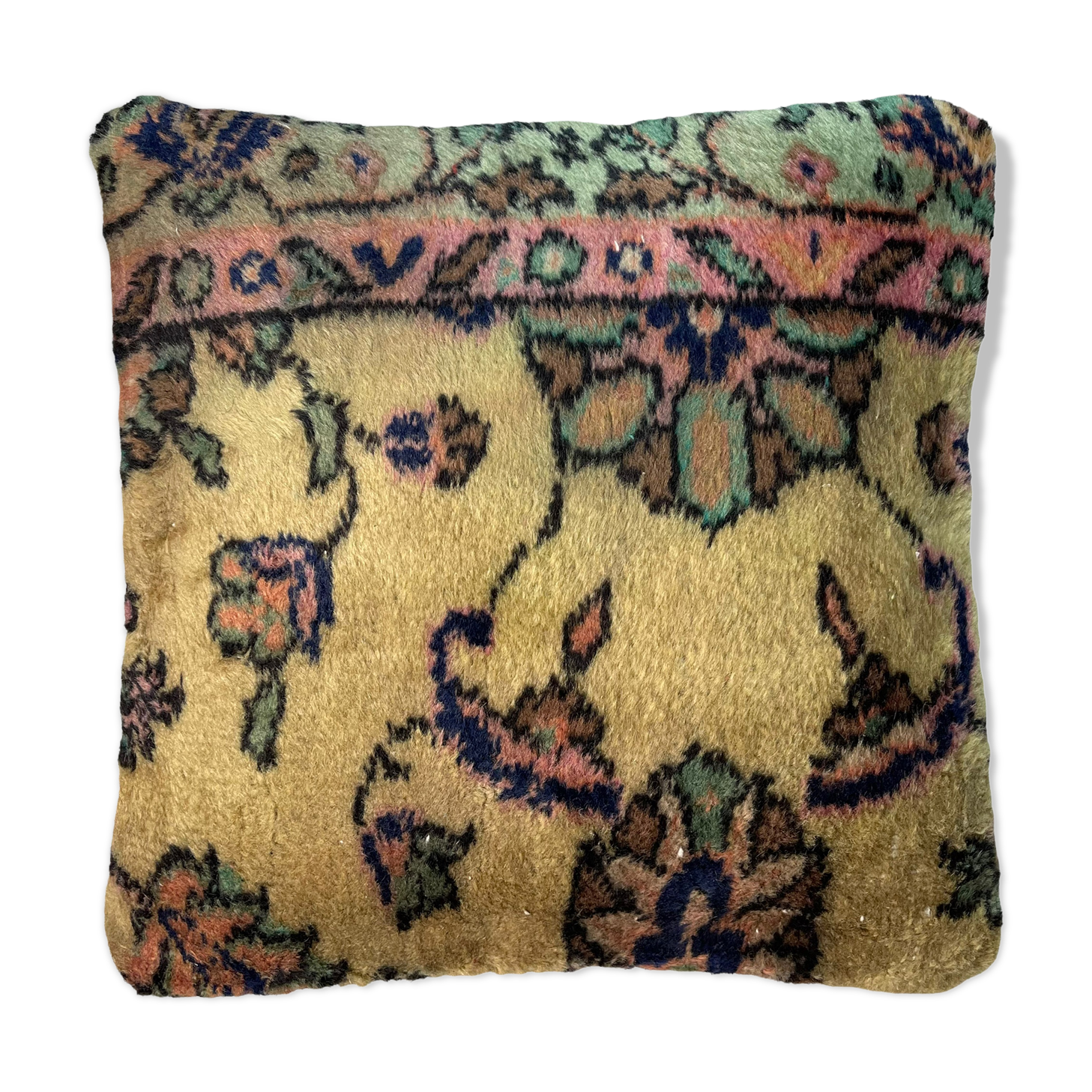 Vintage turkish rug cushion cover 45 x 45 cm