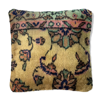 Vintage turkish rug cushion cover 45 x 45 cm