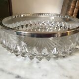 Crystal salad bowl