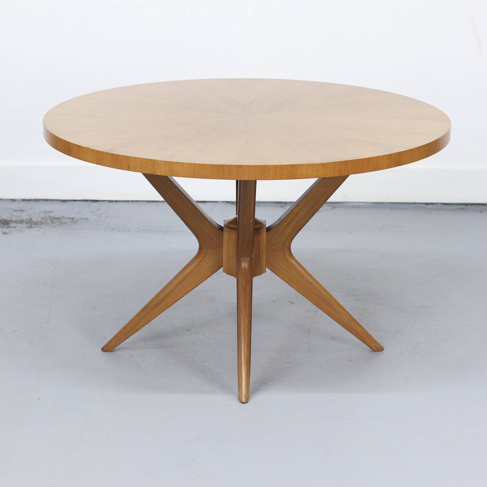 Vintage Mid-Century Design Star-shaped Console Table