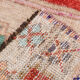 3x7 short vintage oushak runner rug