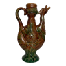 Large pitcher pourer broc in zoomorphic ceramic