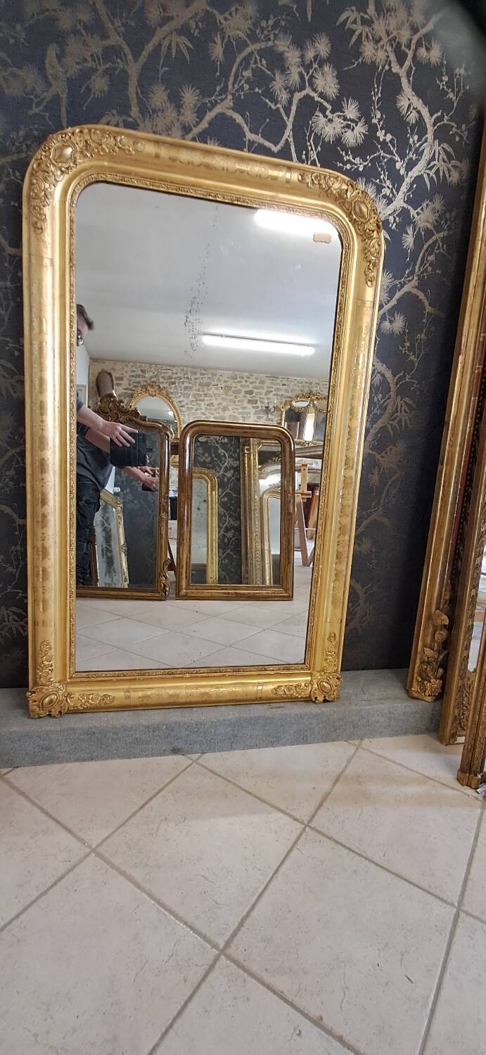 Louis Philippe period mirror 139 x 85