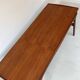Vintage wooden coffee table with reversible Formica top