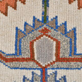 3x11 geometric oushak runner rug,97x348cm