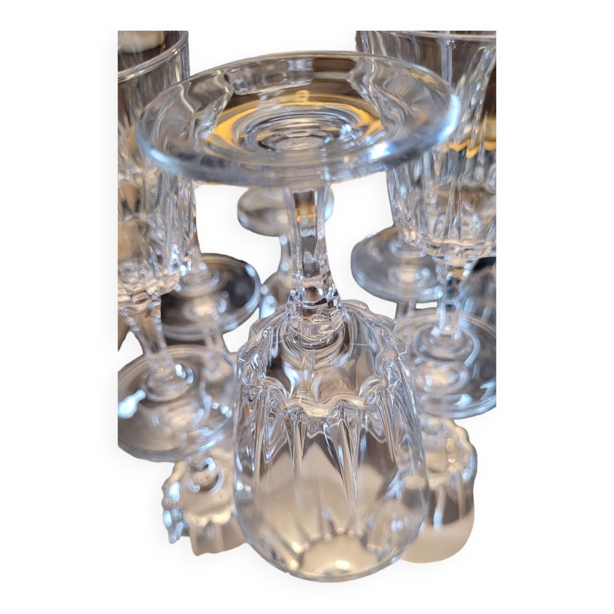 70's stemware