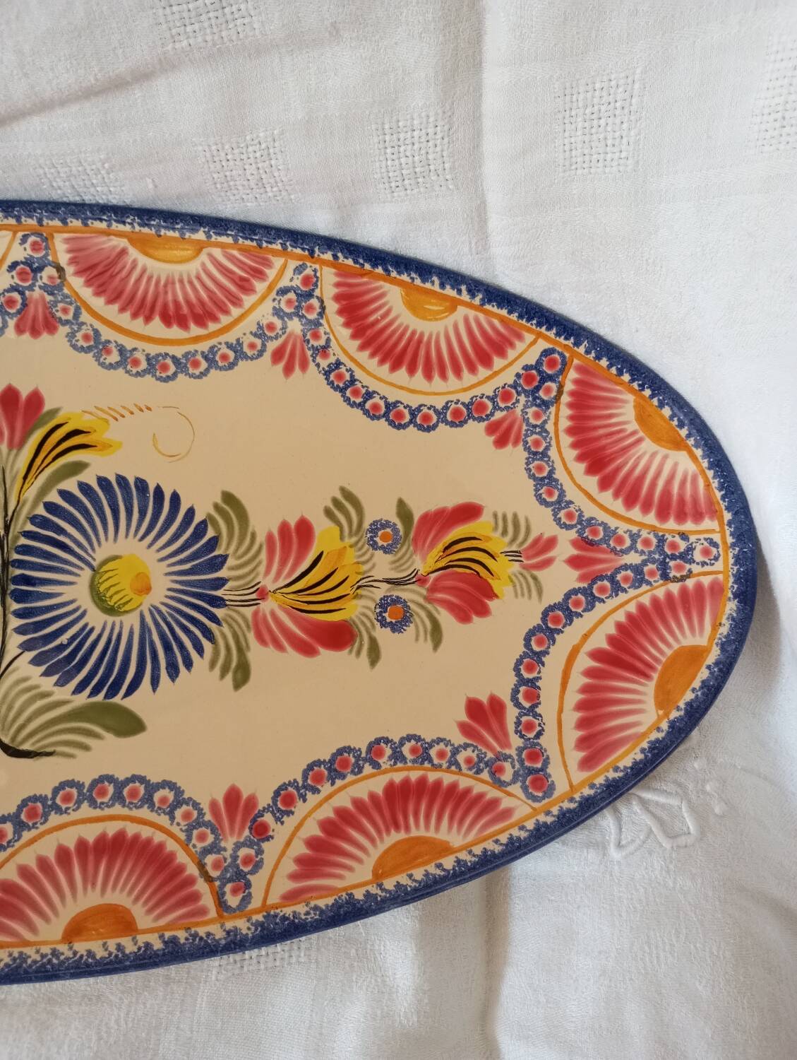 Large Henriot Quimper dish