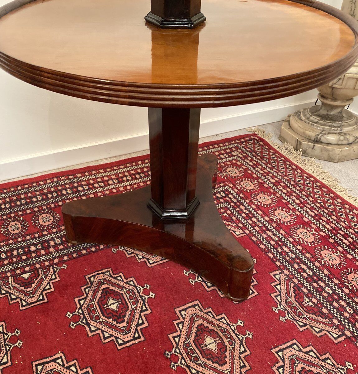 Gueridon In Mahogany of Empire 19th century
