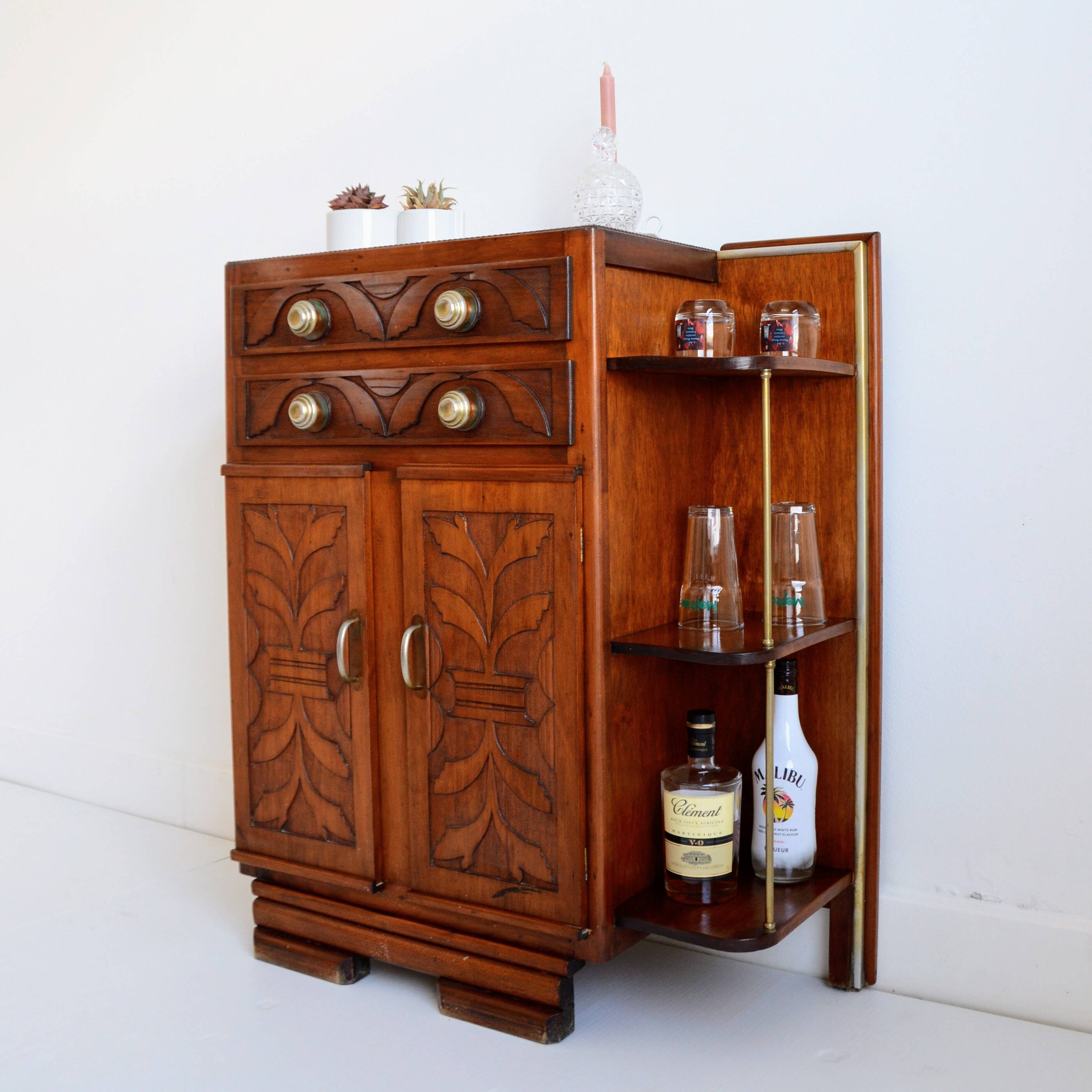 Art Deco storage unit / bar / side unit 1930