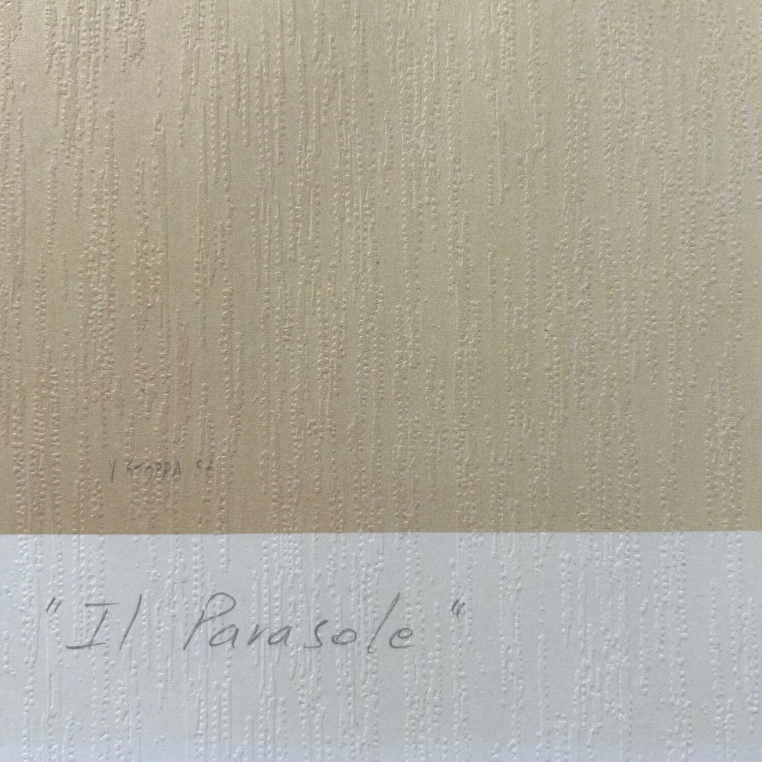 Screenprint Il Parasole signed V.Stoppa