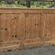 Antique pine counter