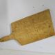 Old wooden cut board 30cm