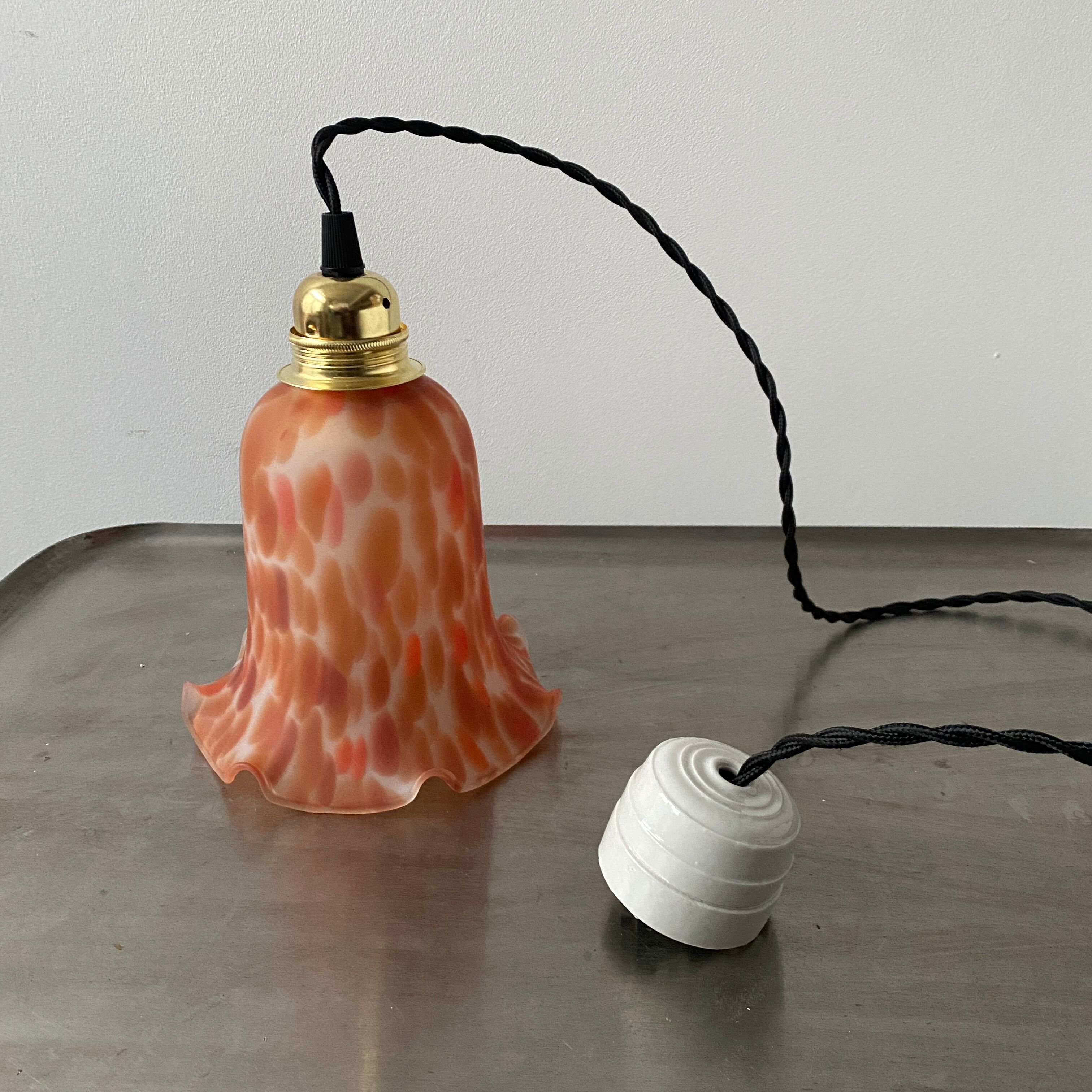Lot 3 old vintage tulip suspensions