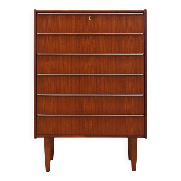 Commode en teck, design danois, années 1970, production : Danemark