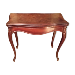 Table à jeux Louis XV en palissandre