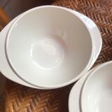 Vintage bowls choc'soup