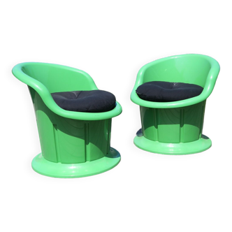 2 chairs, IKEA, Hagberg design, 90s