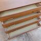 Coiffeuse commode vintage style scandinave Claude Vassal Magasins Pilotes