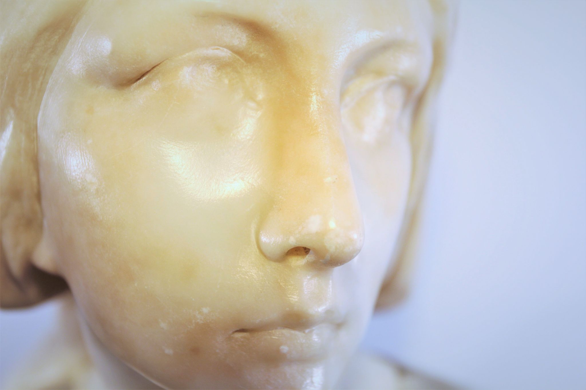 Bust of Joan of Arc by Guglielmo Pugi (1850-1915), c. 1900