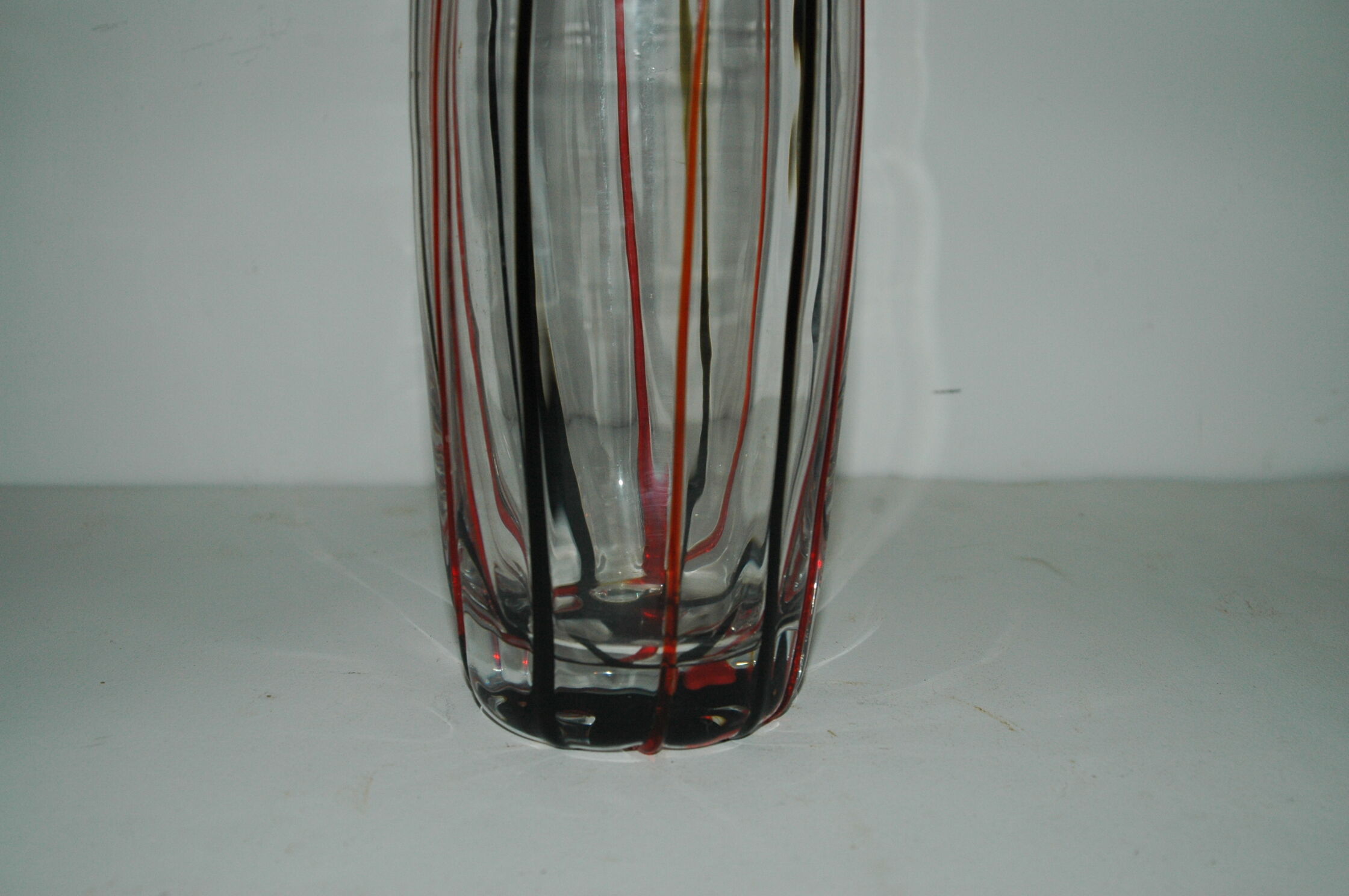70's Italy design glass vase