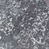 Walnut tripod pedestal table