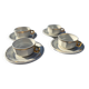 4 tasses bistrot Pillivuyt France