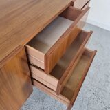 Scandinavian rowning Musterring walnut 60s