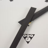 Industrial Square Railway Clock from Pragotron 1970s