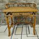 Hairdresser, bamboo and rattan desk 1970