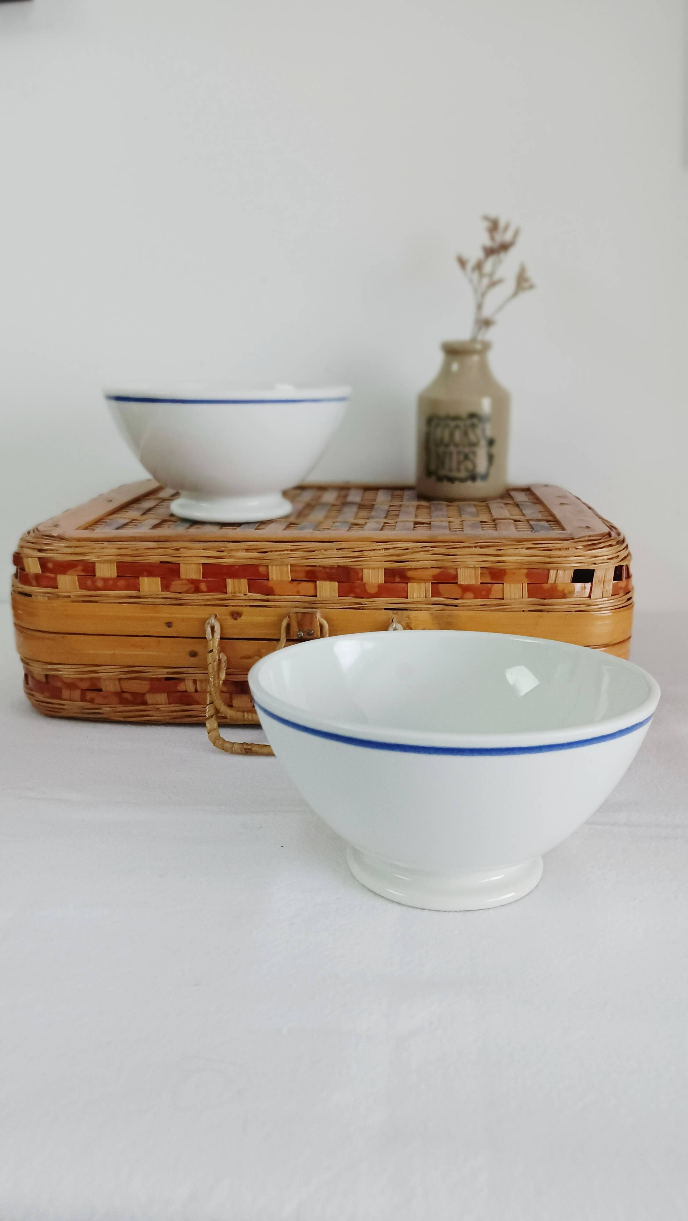 Set of 2 Sarreguemines bowls