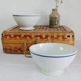 Set of 2 Sarreguemines bowls