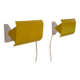 Vintage Scandinavian wall lights from the 1970s