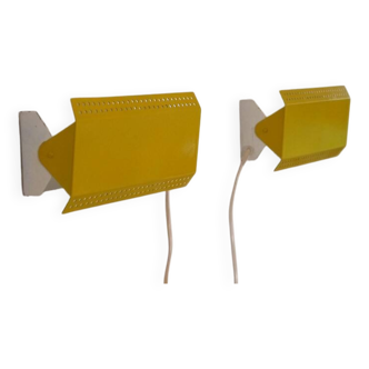 Vintage Scandinavian wall lights from the 1970s