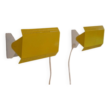 Vintage Scandinavian wall lights from the 1970s