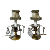Paire de lampes classiques