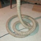 Rope floor lamp