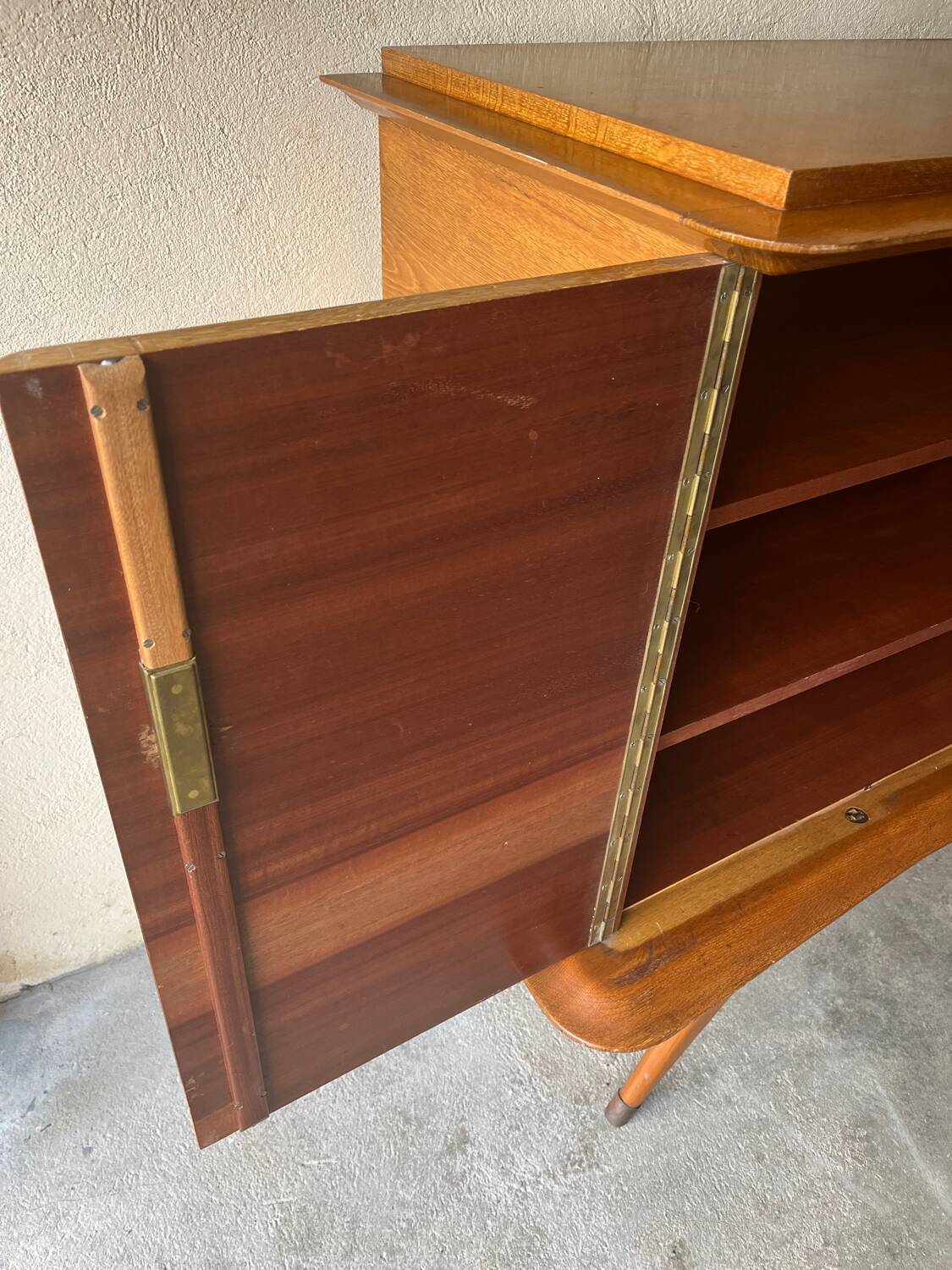 Vintage sideboard from the 1970s, manufactured in Limoges
